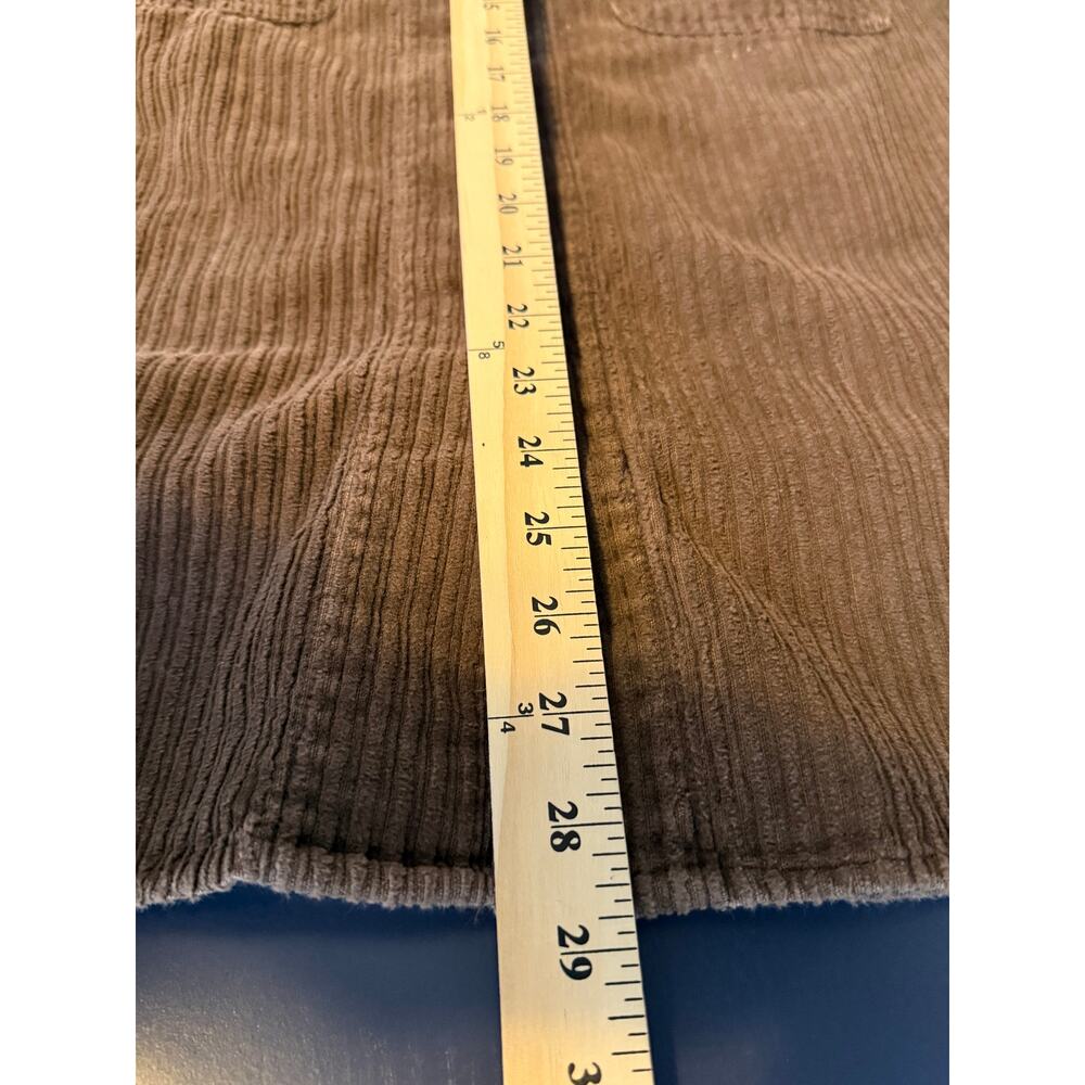 Vintage JCPenney Corduroy Shirt Jacket Brown Mens XL Made in USA - Picture 7 of 8